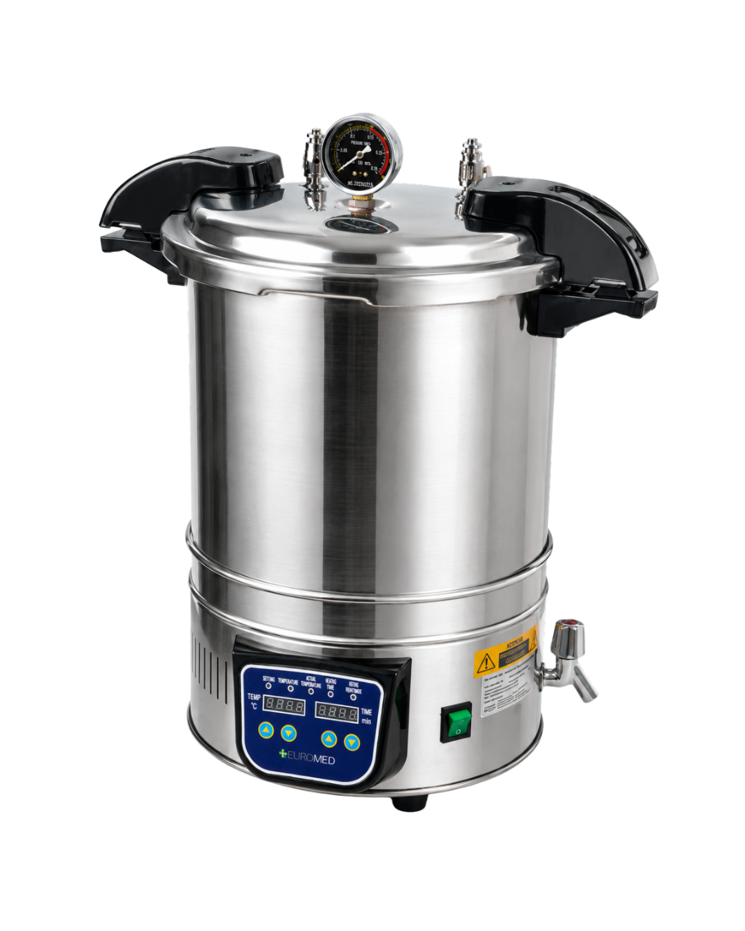 Autoclave Digital de 18 Lts EUROMED