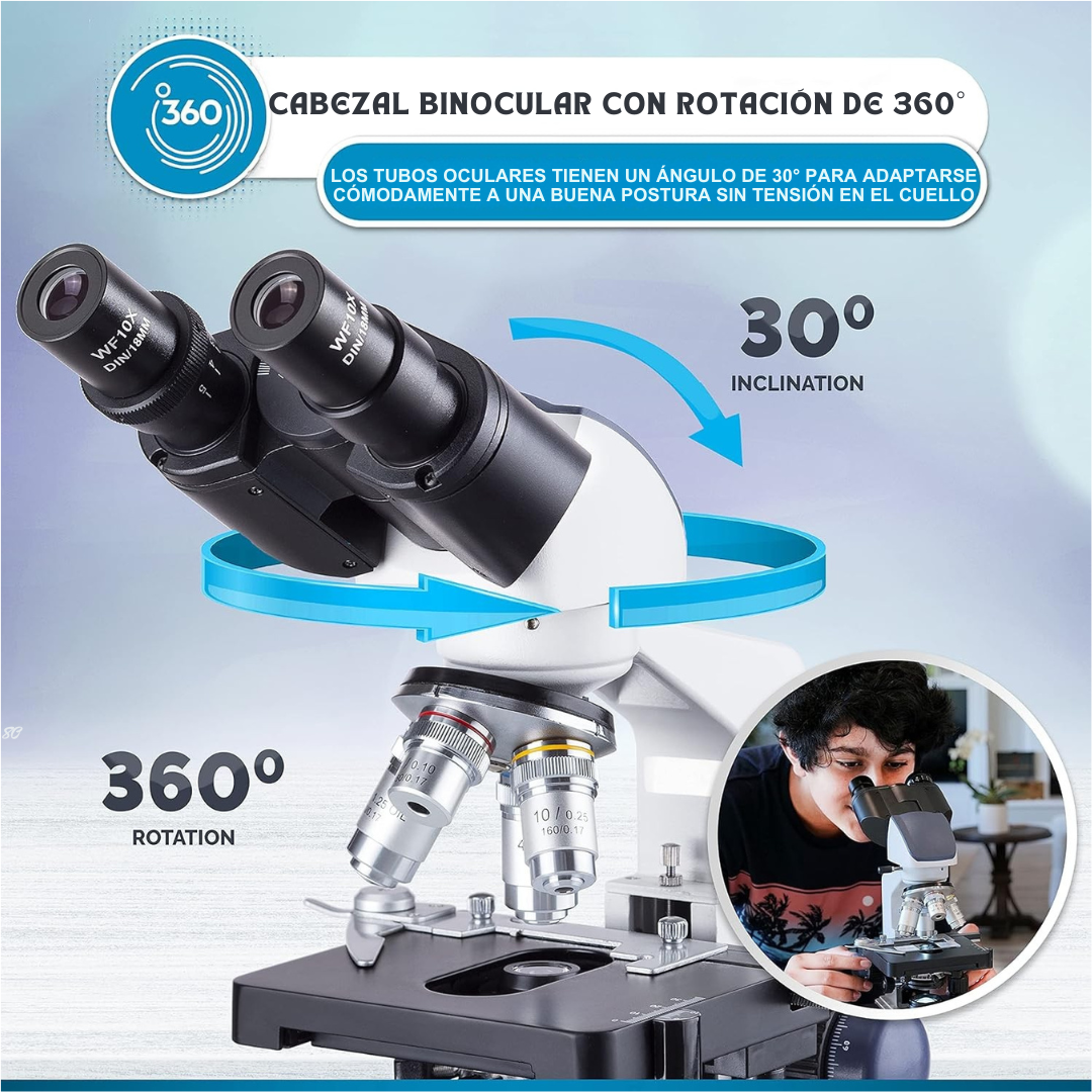 Microscopio Binocular Eurolab CN-2005B