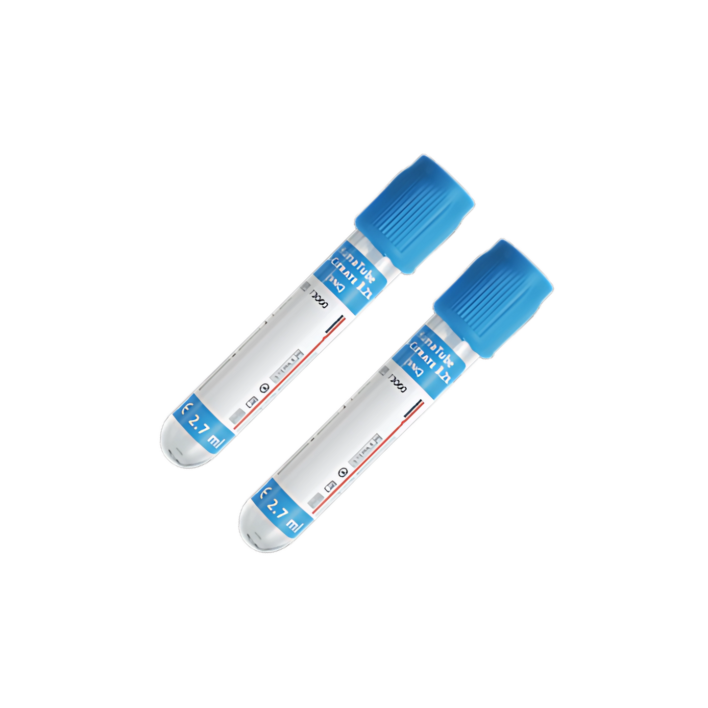 Tubo Vacutainer Celeste 3 ml