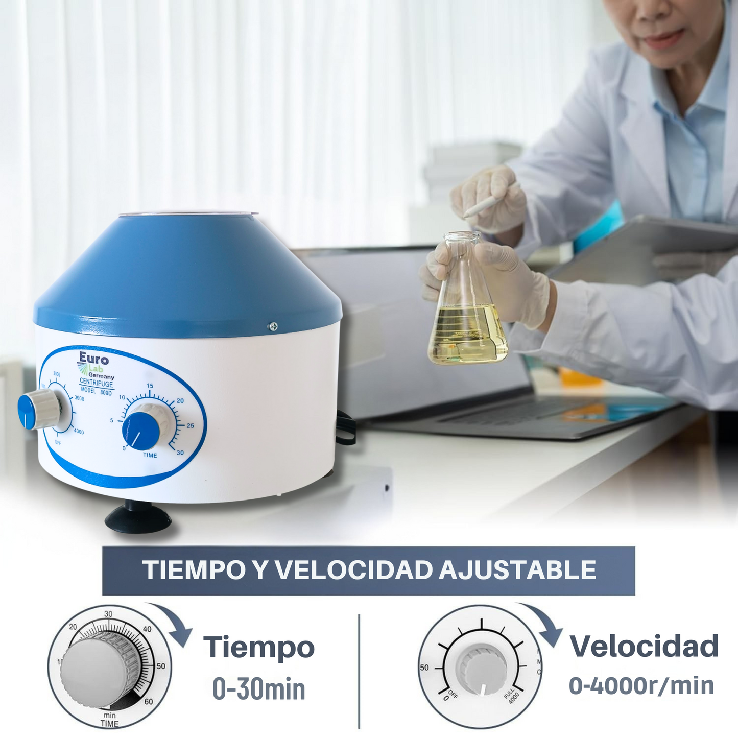 Centrigufa Eurolab 6 Tubos 800D