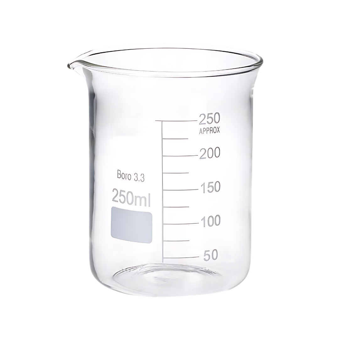 Vasos Graduados de Vidrio