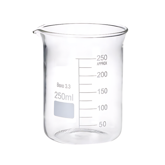 Vasos Graduados de Vidrio