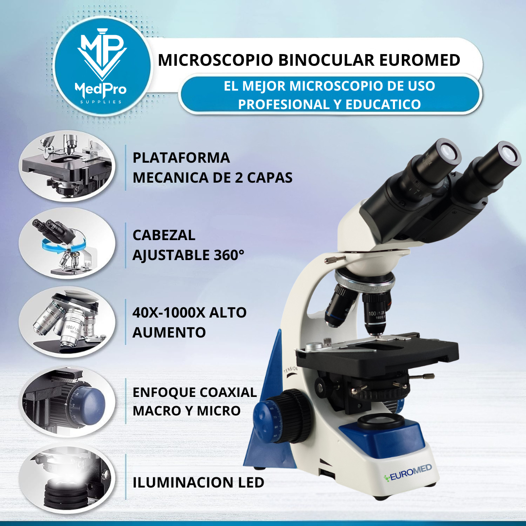 Microscopio Binocular EUROMED B-01