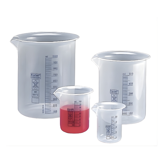 Vasos Graduados de Plastico en Polipropileno